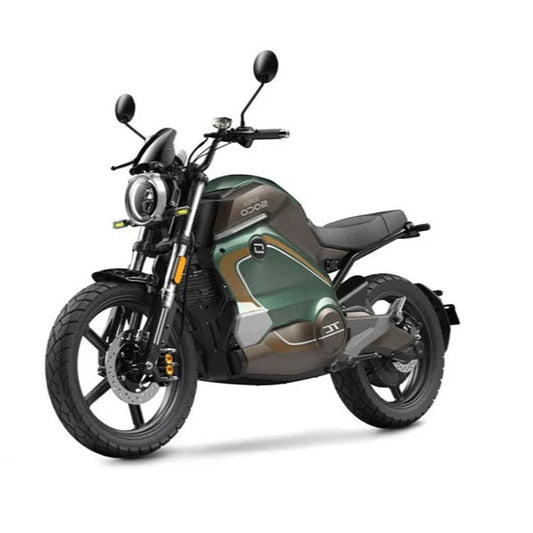 Super Soco TC Wanderer 45 Km/h - 1 Akku - grün